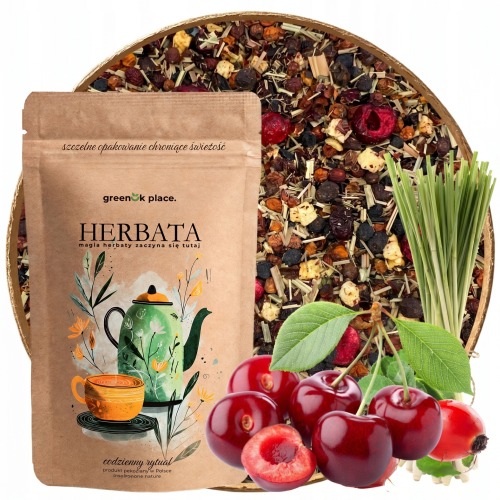 Przejdź do produktu Herbata Owocowa Wiśniowy Skarb 