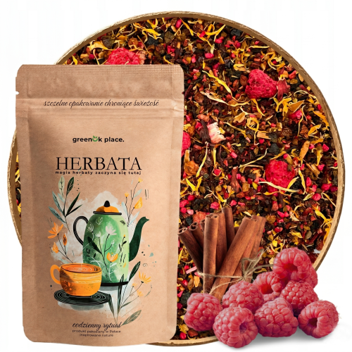 Przejdź do produktu Herbata Owocowa Malina-Cynamon 