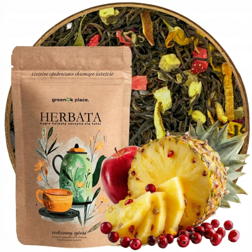 Przejdź do produktu Herbata Czerwona Pu-Erh liściasta Złoty Smak Sheng Green 