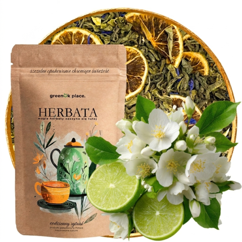 Przejdź do produktu Herbata Zielona liściasta Mochito