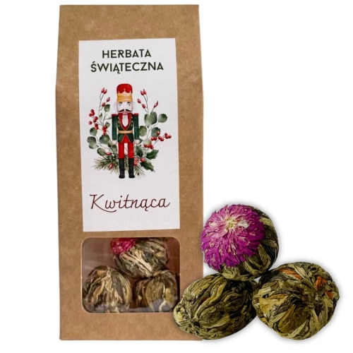 Przejdź do produktu Herbata kwitnąca na prezent upominek 3szt. 